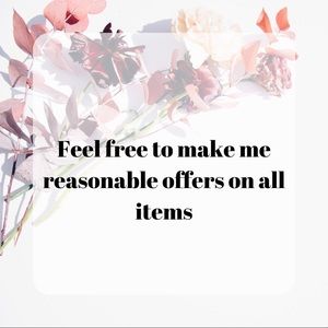 🌺 Reasonable Offers 🌺